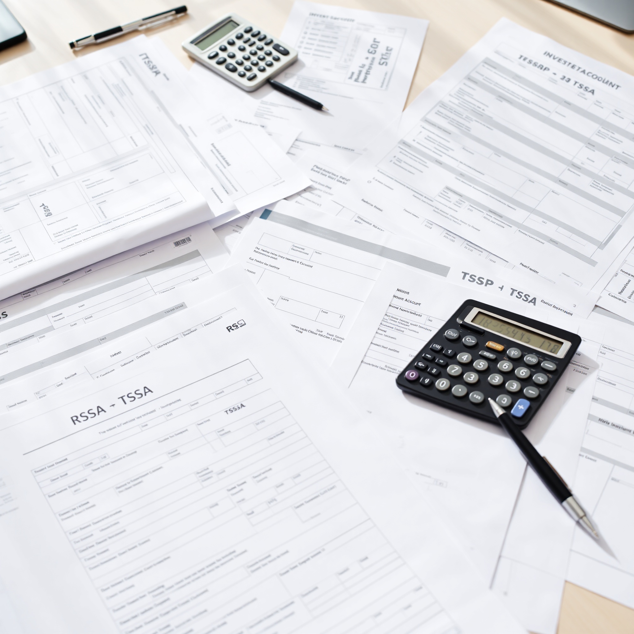 Canadian investment account types comparison with RRSP TFSA and non-registered account documents